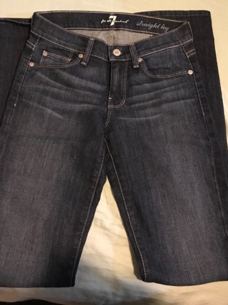 Nwot 7 For All Mankind Straight Leg
